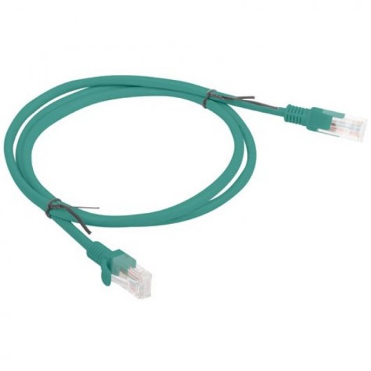 Lanberg Cable de Red RJ45 UTP Cat.5e 1m Verde