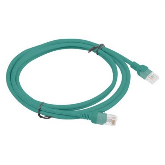 Lanberg Cable de Red RJ45 UTP Cat.5e 2m Verde