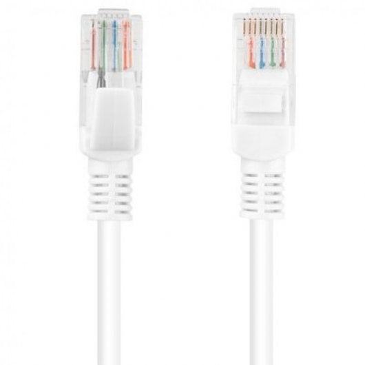 Lanberg Netzwerkkabel RJ45 UTP Cat.5e 25cm Weiß