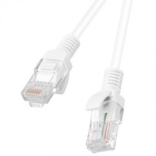 Lanberg Cabo de Rede RJ45 UTP Cat.5e 1m Branco