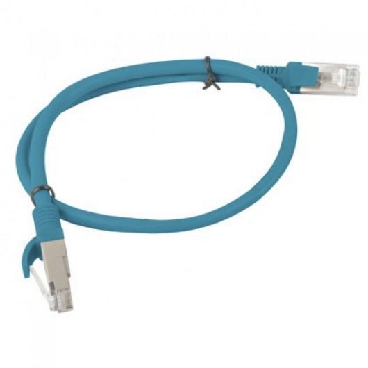 Lanberg Cable de Red RJ45 UTP Cat.6 50cm Azul