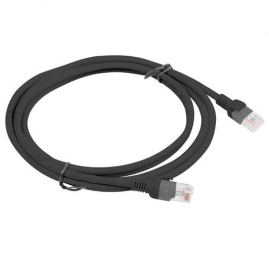 Lanberg Cable de Red RJ45 UTP Cat.6 2m Negro