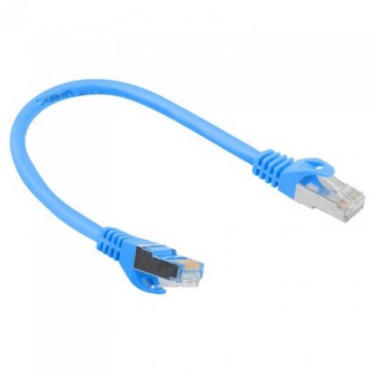 Lanberg Cable de Red RJ45 Cat.6 FTP 25cm Azul