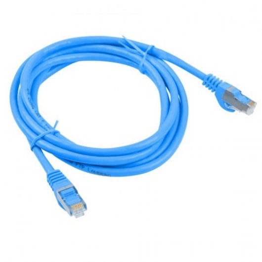 Lanberg Cable de Red RJ45 Cat.6 FTP 50cm Azul