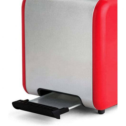 Mellerware Crispy! Tostadora 850W Rojo