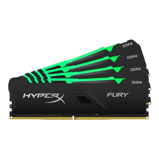 HyperX Fury RGB DDR4 3600MHz PC4-28800 64GB 4x16GB CL17
