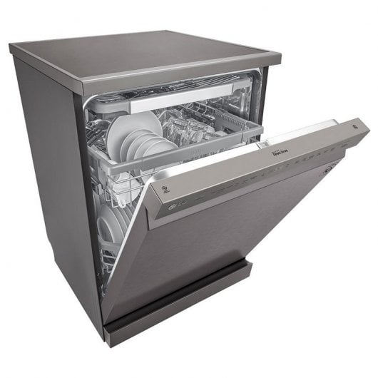 LG DF325FP Lavavajillas Capacidad 14 Cubiertos E Acero Inoxidable