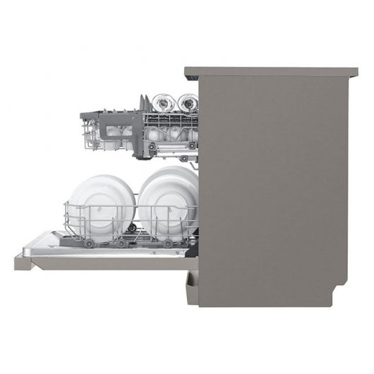 LG DF222FP Lavavajillas Capacidad 14 Cubiertos E Acero Inoxidable