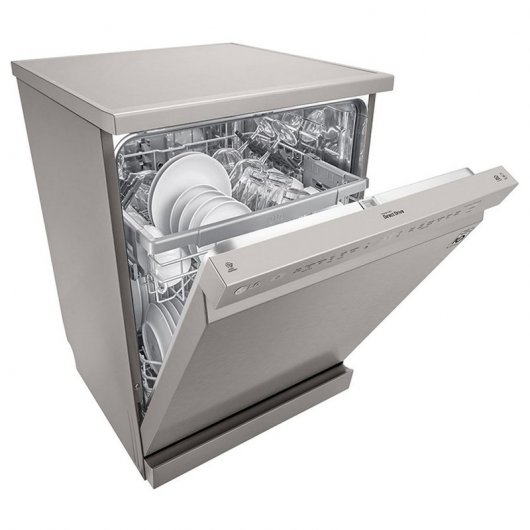 LG DF222FP Lavavajillas Capacidad 14 Cubiertos E Acero Inoxidable