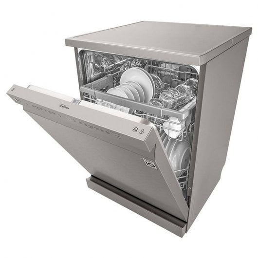 LG DF222FP Lavavajillas Capacidad 14 Cubiertos E Acero Inoxidable