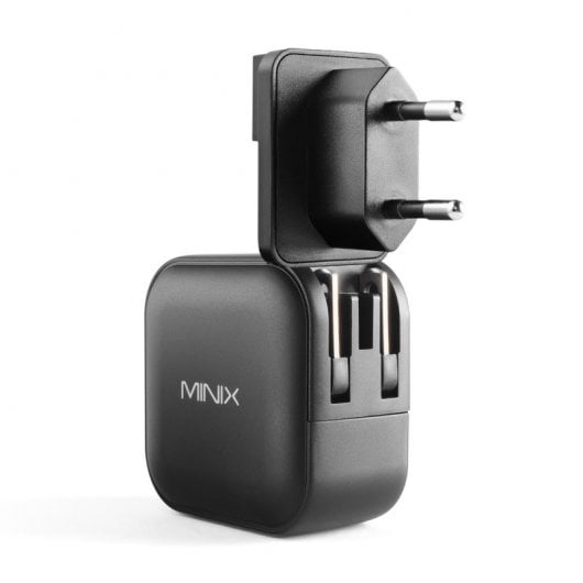 Minix Neo P1 Carregador com 3 Portas USB 2 x USB-C 3.0 Quick Charge 3.0 66w