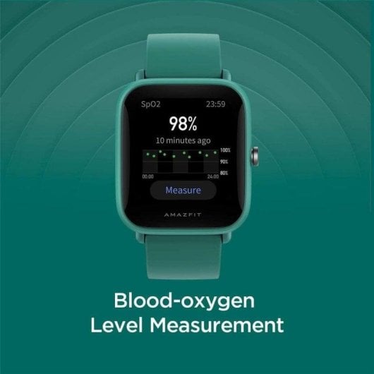 Amazfit Bip U Pro GPS Bluetooth 41mm LCD Verde Resistenza Acqua 5ATM SpO2 Cardio Sonno