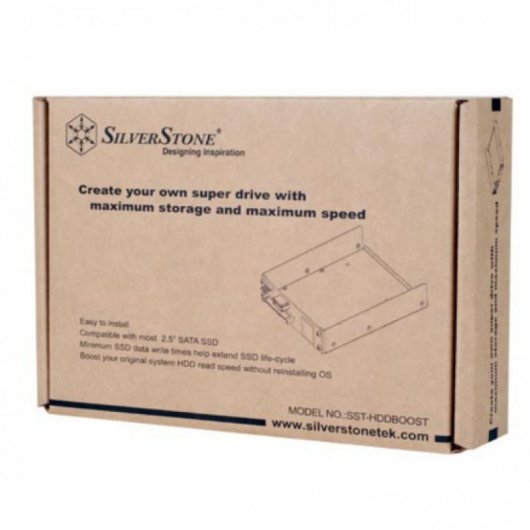 SilverStone HDDBOOST Acelerador de Discos de Almacenamiento 3.5"/2.5"