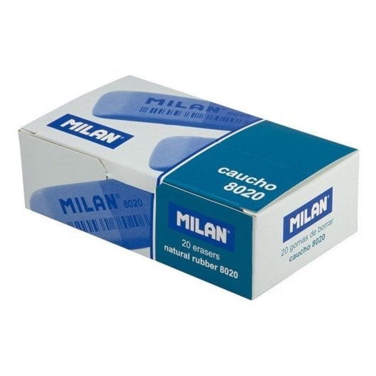Milan Boite de 20 Gommes Double Intensité 8020