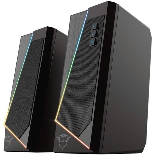 Trust GXT 609 Zoxa Colunas para PC RGB 12W