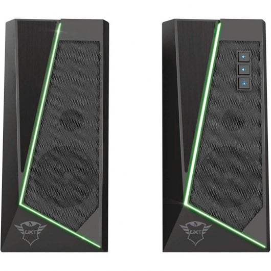 Trust GXT 609 Zoxa Colunas para PC RGB 12W