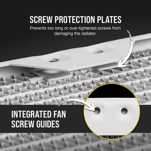 Corsair Radiador de Refrigeración Líquida Hydro X Series XR5 de 240 mm Blanco
