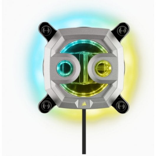 Corsair Bloque de Refrigeración Líquida para CPU Hydro X Series XC7 RGB 1200/AM4 Plata