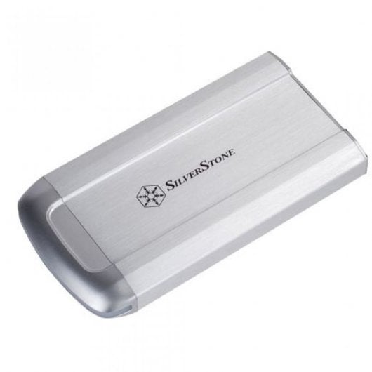 SilverStone MS05S Boîtier pour disque dur externe 2,5" avec baie 3,5" Argent