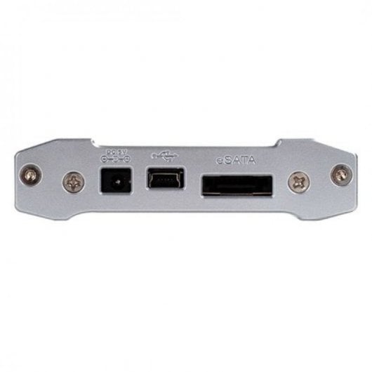SilverStone MS05S Boîtier pour disque dur externe 2,5" avec baie 3,5" Argent