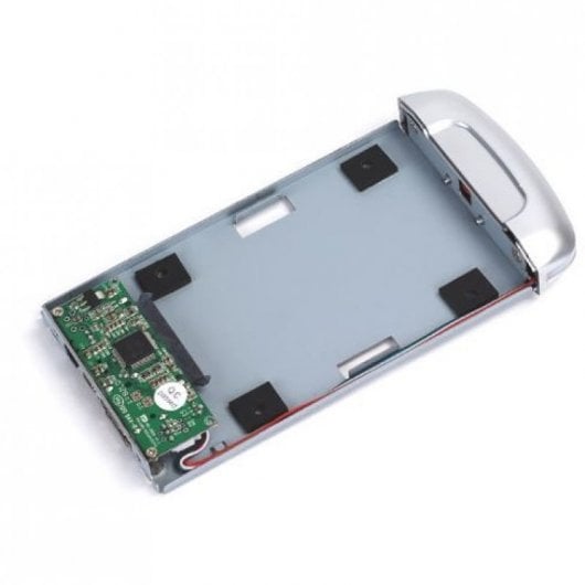 SilverStone MS05S Boîtier pour disque dur externe 2,5" avec baie 3,5" Argent