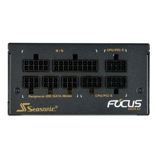 Fonte de Alimentação Seasonic Focus SGX-650 650W 80 Plus Gold modular