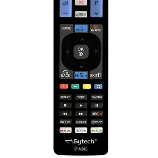 Sytech SYMDLG Mando a Distancia Universal Compatible con Televisores LG
