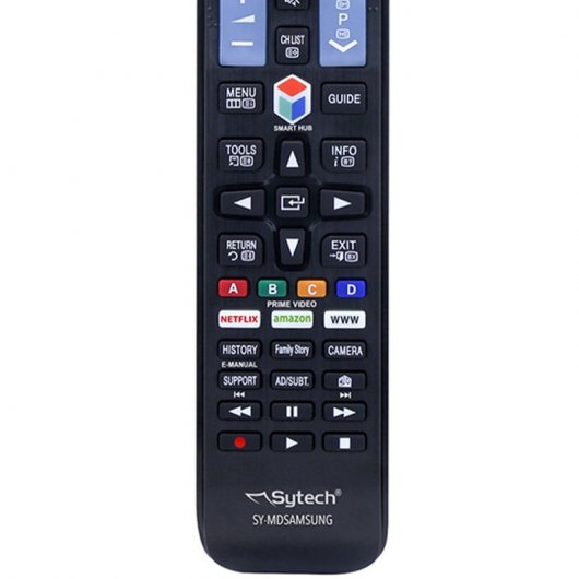 Sytech SYMDSAMSUNG Mando a Distancia Universal Compatible con Televisores Samsung