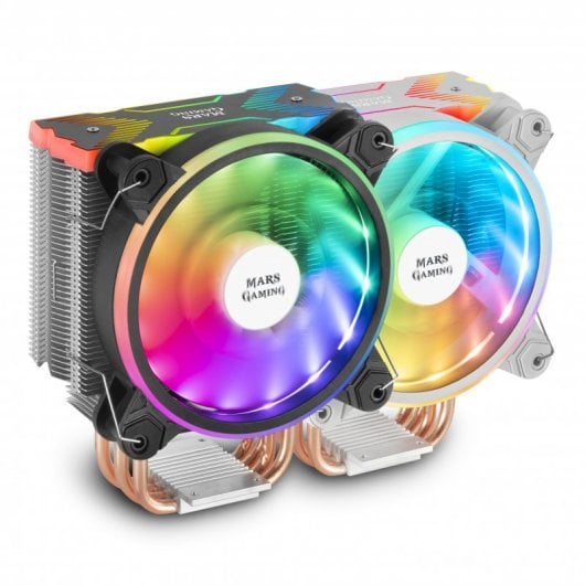 Mars Gaming MCPUX Ventilador CPU ARGB 120mm Negro