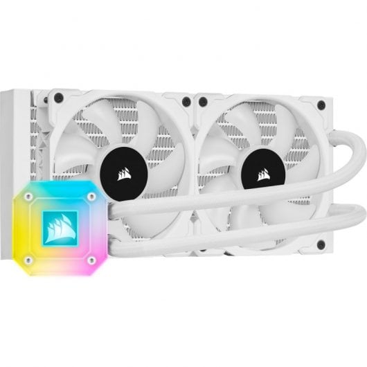 Corsair iCUE H100i ELITE CAPELLIX Kit de Refrigeración Líquida Blanco