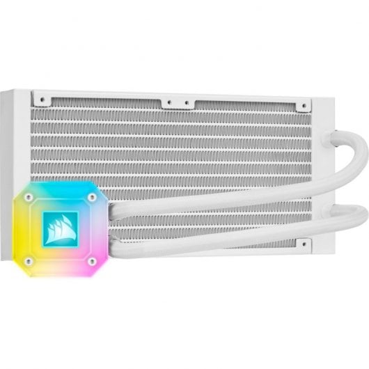 Corsair iCUE H100i ELITE CAPELLIX Kit de Refrigeración Líquida Blanco