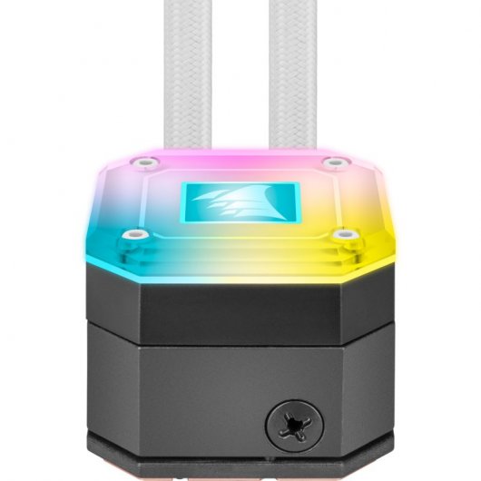 Corsair iCUE H100i ELITE CAPELLIX Kit de Refrigeración Líquida Blanco