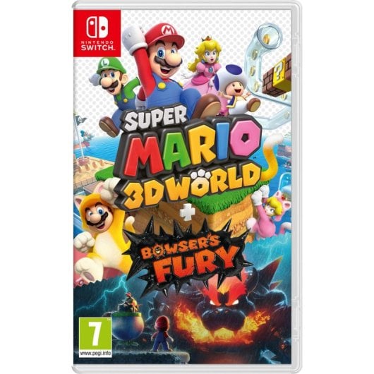 Jeu Nintendo Super Mario 3D World + Bowser's Fury Switch Multijoueur Plateforme
