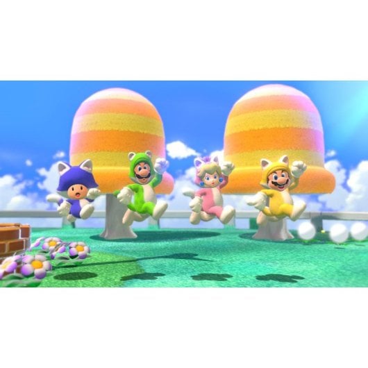 Jeu Nintendo Super Mario 3D World + Bowser's Fury Switch Multijoueur Plateforme