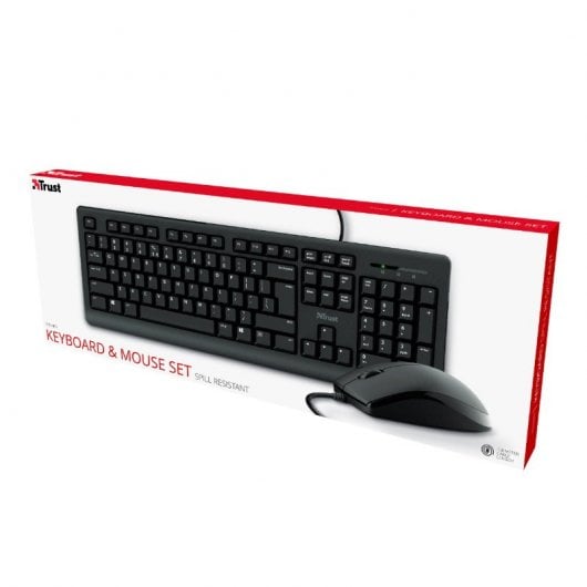 Tastiera Trust Primo Set con Mouse PT