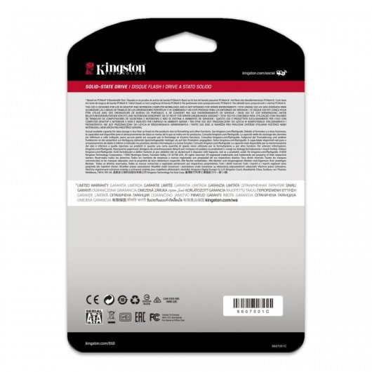 Kingston A400 SSD 480GB M.2 SATA III TLC