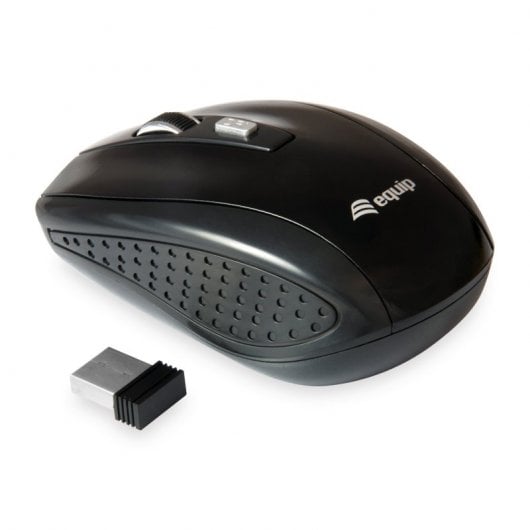 Equip Life Mini Souris Optique Sans Fil 1600 DPI Noir