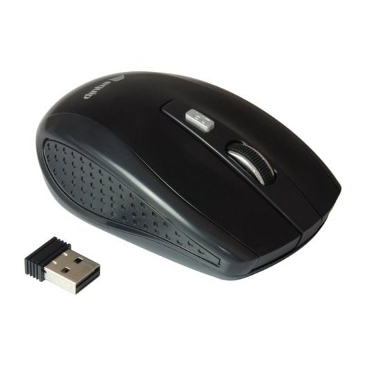 Equip Life Mini Souris Optique Sans Fil 1600 DPI Noir