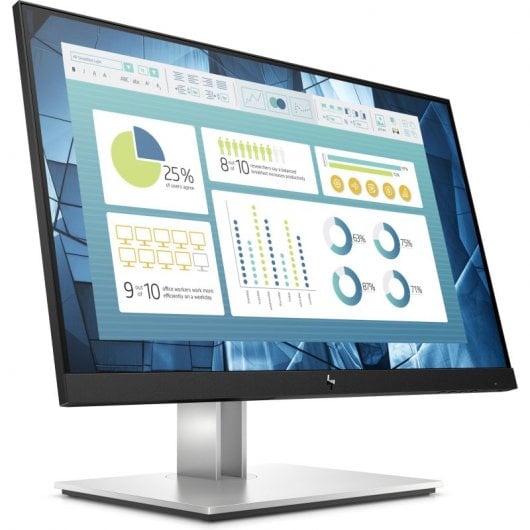 HP E-Series E22 G4 Monitor PC 54,6 cm (21.5") 1920 x 1080 Pixel Full HD LCD Nero, Argento