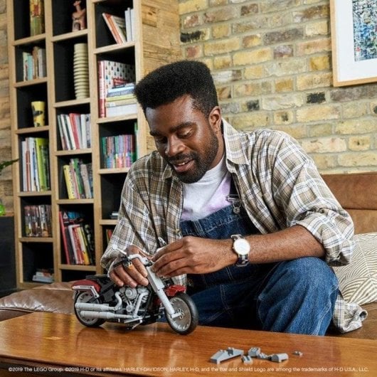 LEGO Creator Harley Davidson Fat Boy 10269 1023 peças