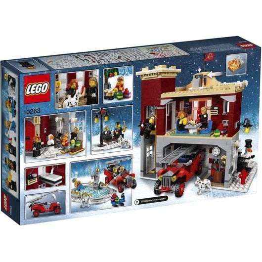 Lego Creator Expert Parque de Bomberos Navideño