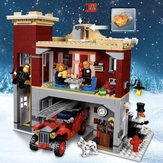 Lego Creator Expert Parque de Bomberos Navideño