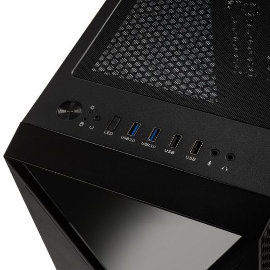 Kolink Void X ARGB Cristal Templado USB 3.0 Negra