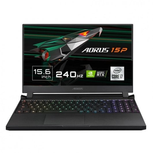 Gigabyte AORUS 15P KC-8ES2130SH Intel Core i7-10870H/16GB/512GB SSD/RTX 3060/15.6" Reacondicionado
