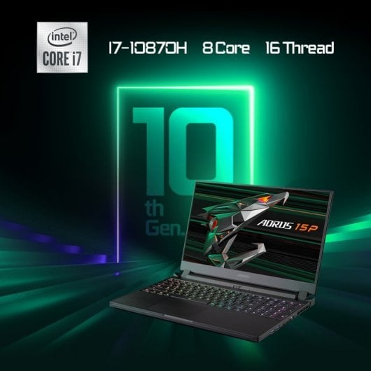 Gigabyte AORUS 15P KC-8ES2130SH Intel Core i7-10870H/16GB/512GB SSD/RTX 3060/15.6" Reacondicionado