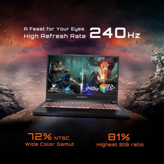 Gigabyte G5 KC-5ES2130SD Intel Core i5-10500H/16GB/512GB SSD/RTX 3060/15.6"