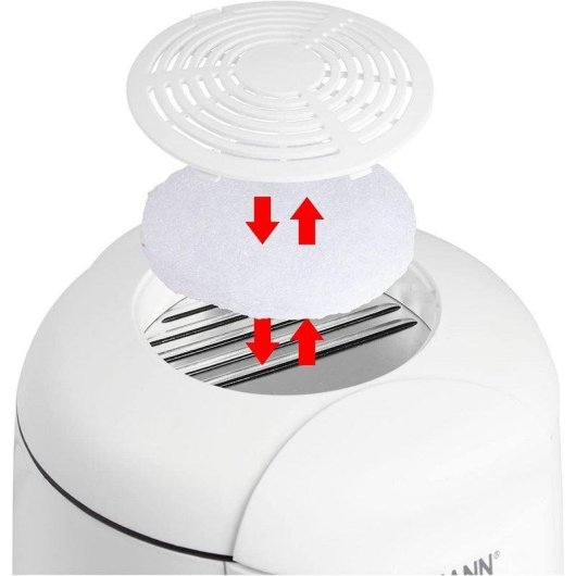Friteuse Bomann FFR 1290 CB 1L 900W Compact Thermostaat Fondue