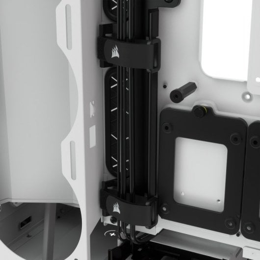 Corsair iCUE 5000X RGB Cristal Templado USB 3.0 Blanca