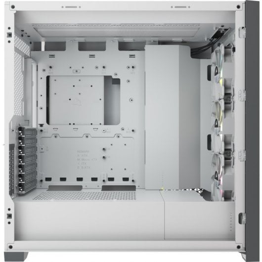 Corsair iCUE 5000X RGB Cristal Templado USB 3.0 Blanca