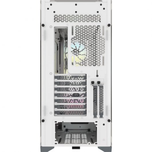 Corsair iCUE 5000X RGB Cristal Templado USB 3.0 Blanca